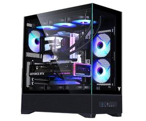 Carcasa Itek SHOWBUI 37B Torre ATX Negro Metal Gaming