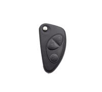 Carcasa Llave Coche Carcasa De Repuesto para Llave De Coche para Alfa para Romeo 147 156 166 GT 2 3 Botones Blanco Carcasa Mando Llave(3button)