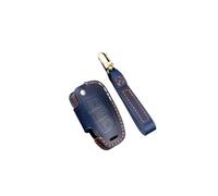 Carcasa Llave Coche para A1 para A3 8v para A4 B9 para A5 para A6 C7 para Q3 para Q5 para Q7 TTS RS3 RS6 R8 S3 S6 TT Funda para Llave Coche Soporte Protector Accesorios Llaveros Remotos(D Type Blue)