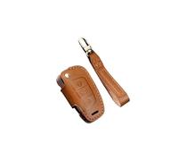 Carcasa Llave Coche para A1 para A3 8v para A4 B9 para A5 para A6 C7 para Q3 para Q5 para Q7 TTS RS3 RS6 R8 S3 S6 TT Funda para Llave Coche Soporte Protector Accesorios Llaveros Remotos(D Type Brown)