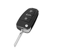 Carcasa Llave para Audi A1 A3 A4 A6 Q3 Q7 R8 RS4 S3 S4 S6 TT | 3 Botones | Mando a Distancia