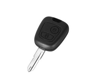 Carcasa Llave para Peugeot 106 206 206CC 206SW 306 307 406 Citroen Berlingo Picasso Saxo Xsara - Mando a Distancia 2 Botones