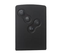 Carcasa Llave Tarjeta para Renault Captur Clio 4 Koleos Laguna 3 Megane 3 Scenic 3 | 4 Botones | Mando a Distancia