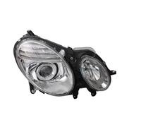 Carcasa Luz Conducción Xenón Parachoques Delantero Coche para Mercedes para Benz W211 Clase E E200 E230 E280 2006 2007 2008 Faros Delanteros(Right Side)