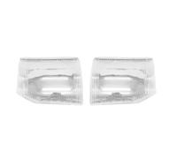carcasa luz delantera vehículo Compatible Con Mitsubishi Para Pajero V31 V32 V33 Par Carcasas Para Faros Delanteros Coche Accesorios Transparentes Repuesto