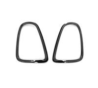 Carcasa Luz Trasera Embellecedor Trasera Para Mini Para Cooper S Para R55 R56 R57 2007-2015 Kit Marco Párpado Coche Cubierta Rejilla IluminacióN Trasera(Negro brillante)