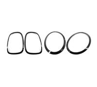 Carcasa Luz Trasera Para Mini Para Cooper Kit De Marco Párpado Faro Delantero Trasero Embellecedor Rejilla Cubierta Luz Trasera IluminacióN Trasera