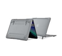 Avizar Carcasa protectora MacBook Pro 16 2019 de Silicona Rígida, Gris