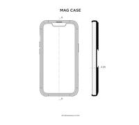 Quad Lock Funda para teléfono MAG - iPhone 14 Pro Max, negro, tamaño 10 mm