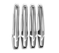 Carcasa Manija Compatible Con Land Para Rover Para Discovery Para Sport Para L550 2015 2016 2017 2018 Para Marco Decorativo Para Manija Exterior De Puerta De Coche(Silver)