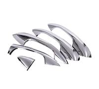 Carcasa Manija Compatible Con Mercedes Para Benz Para GLC Para X253 Accesorios Manijas Puertas Exteriores Automóviles Manijas De Puertas Exteriores Para Izquierdo Conductor(Chrome)
