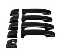 Carcasa Manija Compatible Con Para Land Rover Range Para L322 2002-2012 Cubiertas Manijas Puertas Automóviles Embellecedores Manijas Puertas Exteriores Cubierta(Bright Black)