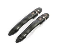 Carcasa Manija Compatible Con Para Latitude Para Samsung Para SM5 2009 2010 2011 2012 2013 2014 2015 2016 2017 Cubierta De Manija De Puerta De Coche Accesorios De Estilo(2Dr 1 key 2 buttons)