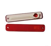 Carcasa Marcador Lateral Plástico Negro para ford para f250 F350 | Ámbar o , plástico , montaje frontal/, para ford para f100-F350 1973-79, sin bombillas(Red)