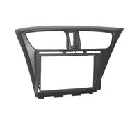 Carcasa Marco Radio Coche 9 Pulgadas para Civic Hatchback 2012-2017 Radio Coche Fascia Reproductor Audio Y Vídeo Instalar Panel Tablero 2 DIN Kit Montaje Marco(Only Frame-RHD)