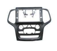 Carcasa Marco Radio Coche 9 Pulgadas para Jeep para Grand para Cherokee 2014-2017 Radio Fascias Reproductor Marco Estéreo 2 DIN Unidad Principal Panel(Low-End Frame)