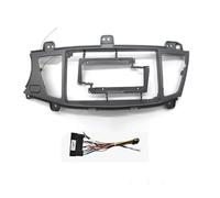 Carcasa Marco Radio Coche 9 Pulgadas para KIA para Cadenza para K7 2010 Radio Fascias LHD Android Estéreo Marco 2 DIN Unidad Principal Panel Embellecedor Tablero(with Cable)