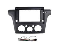 Carcasa Marco Radio Coche Adaptador Panel Radio Salpicadero Coche 9/10 Pulgadas Kit Instalación para Mitsubishi para Airtrek para Outlander 2001-2005(Frame Cable-RHD)