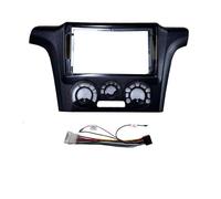 Carcasa Marco Radio Coche Adaptador Panel Radio Salpicadero Coche 9/10 Pulgadas Kit Instalación para Mitsubishi para Airtrek para Outlander 2001-2005(Frame Cable-LHD)