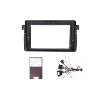 Carcasa Marco Radio Coche Marco Radio Multimedia Coche para E46 1999-2005 9 Pulgadas 2 DIN Soporte Montaje Tablero Instrumentos Control Central Cable(CANBUS Cable Frame)