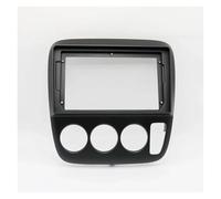 Carcasa Marco Radio Coche para CRV 1995-2001 Marco Adaptador Estéreo 2Din Salpicadero Coche Cubierta Android Audio Panel Ajuste Kit Embellecedor Bisel 9 Pulgadas(Frame)