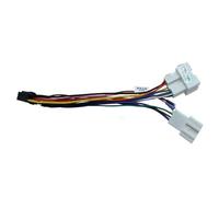 Carcasa Marco Radio Coche para Nissan para Sentra B15 2001-2006 Radio Estéreo Android Coche Marco Panel Fascia Cable Alimentación Arnés Cableado CANbus 2DIN(Only Harness)