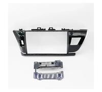 Carcasa Marco Radio Coche para Toyota para Corolla 2014-2016 Radio Coche Reproductor DVD Marco Fascia LHD RHD 10 Pulgadas(Only Frame-LHD)