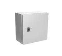 Carcasa metálica ARGENTA 250x250x150 con placa IP66 GN252515