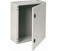 Carcasa metálica ARGENTA 800x800x300 con placa IP66 GN808030