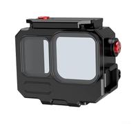 Carcasa metálica Snap Lock para Insta360 AcePro2 Carcasa impermeable para 80 m con zapata fría y control total accesibilidad bajo el agua (1)