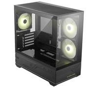 Carcasa MSI MAG PANO M110R Mini Tower ARGB panorámica 270° negra