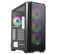 Carcasa Nfortec Krater X ATX Negra Cristal Templado 4 Ventiladores ARGB