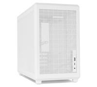Carcasa NOX Hummer Refresh Mini Torre M-ATX Blanca Total Mesh