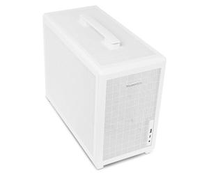 Carcasa NOX Hummer Refresh Mini Torre M-ATX Blanca Total Mesh