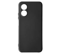 Carcasa Oppo A17 Silicona Semi-rigida Acabado Soft-touch Negro