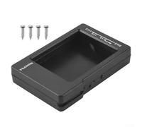 Carcasa para analizador de red Vector para VNA de 2.8 pulgadas, funda protectora ABS con tapa de tornillo, carcasa negra para una fácil instalación y portabilidad