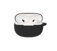 Carcasa para auriculares a prueba de golpes, agradable al tacto, funda de sílice lavable, resistente a los impactos, protector de pantalla pequeño, funda de corte para auriculares