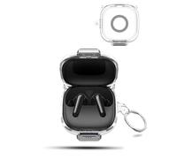 Carcasa para auriculares Anker Soundcore P31i, con llavero y cordón, cubierta protectora de TPU, protección completa, transparente