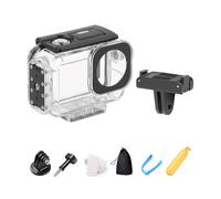 Carcasa para cámara de acción de policarbonato reforzado con clasificación impermeable de 60 m, lente óptica reforzada antigolpes para fotografía Action5PRO/4/3