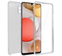 Carcasa para Galaxy A42 5G Silicona + Trasera policarbonato Transparente
