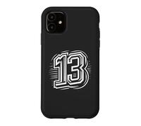 Carcasa para iPhone 11 13 - Atrás - Unlucky to Some - Número 13 para Equipos Deportivos