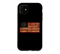 Carcasa para iPhone 11 1776 US Flag We The People Distressed USA United States
