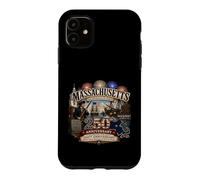 Carcasa para iPhone 11 250 Aniversario de la insurrección del té de Boston en Massachusetts