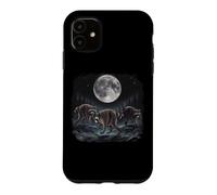 Carcasa para iPhone 11 3 Moon Protect Seattle Viral Meme Raccoon Jimothy