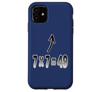 Carcasa para iPhone 11 7 x 7 = 49 Flecha Meme