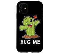 Carcasa para iPhone 11 Abrazos Gratis Hug Me Cacti Cactus espinoso No es un