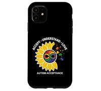 Carcasa para iPhone 11 Aceptar Comprender Amar Aceptación del Autismo