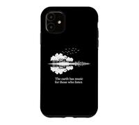 Carcasa para iPhone 11 Acoustic Guitar Earth Has Music For Those Who Listen