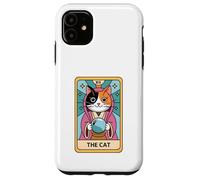 Carcasa para iPhone 11 Adivino Calico Cat The Cat Tarot Card