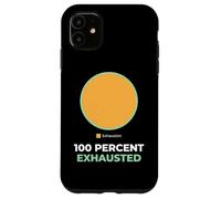 Carcasa para iPhone 11 Agotamiento 100 por ciento agotado Auditoría Fiscal Contable CPA